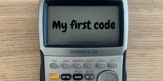 Hero image for the blog post My First Code