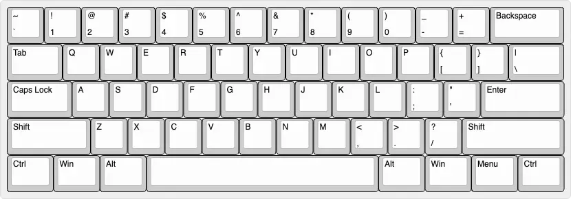 US QWERTY layout that fixed a lot of coding friction but not the deeper ergonomic issues