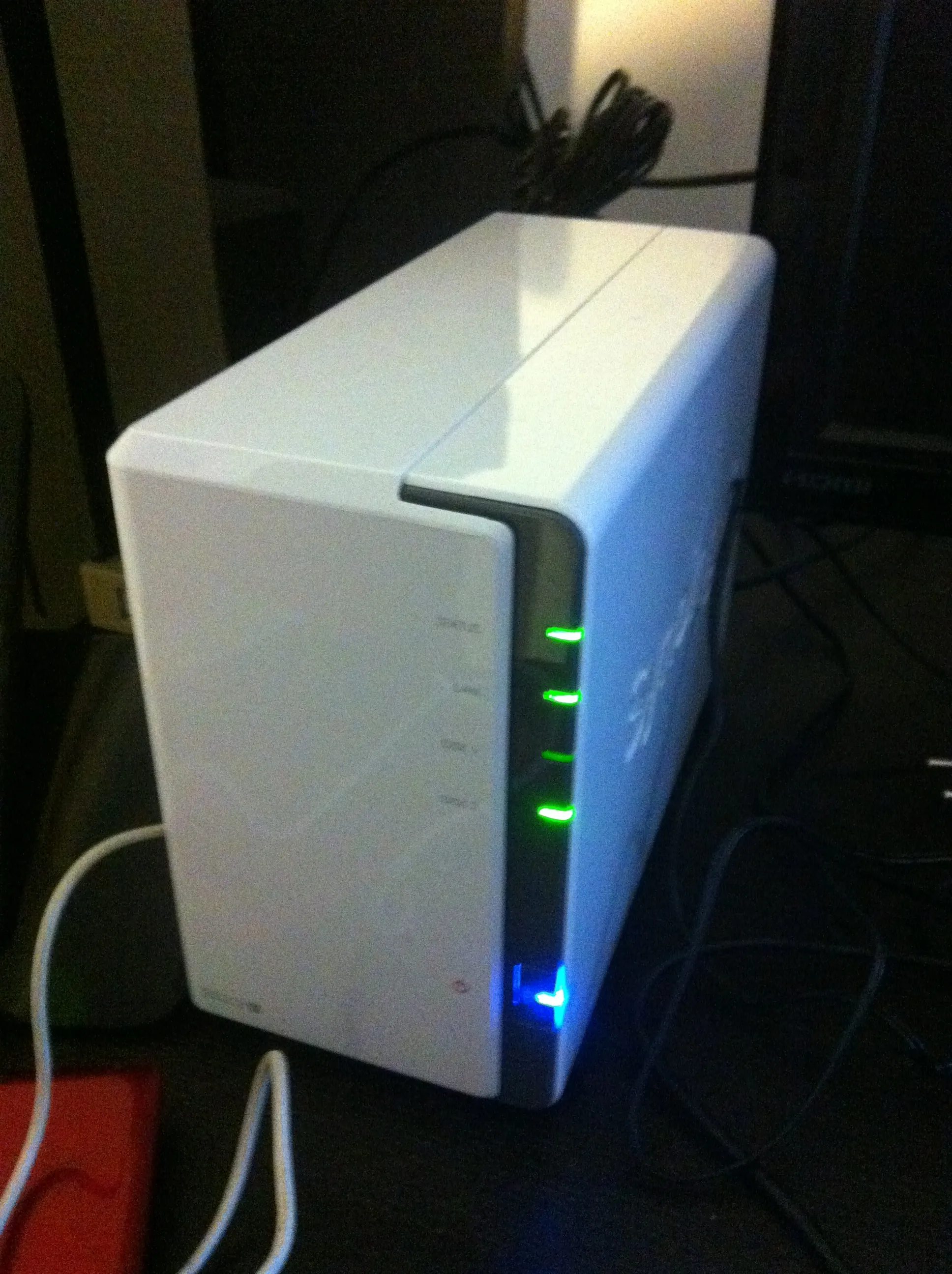 My first Synology NAS setup